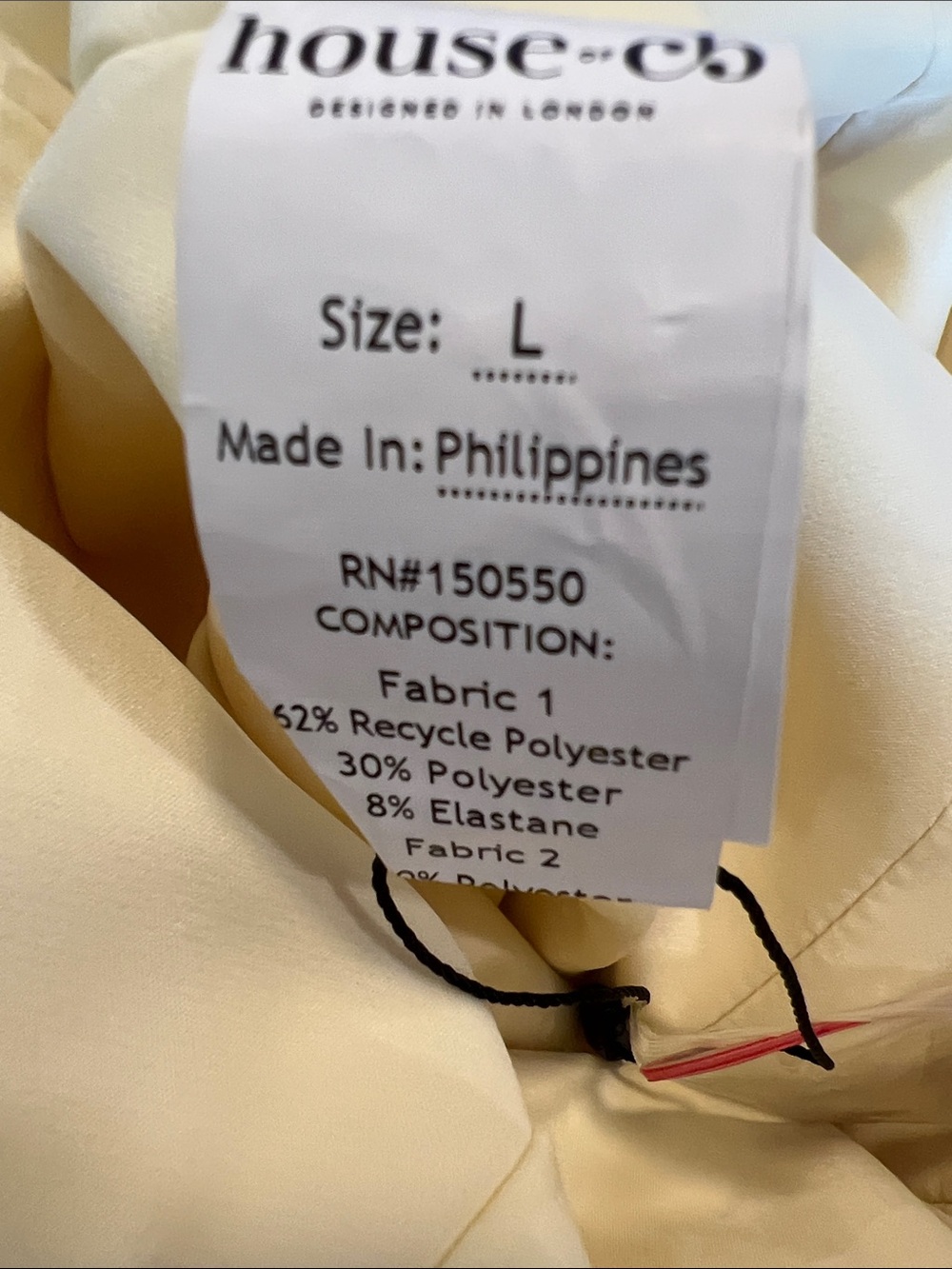 House of CB Butter Yellow Keyhole Sheer Maxi Dress Gown Size Large DL4 - Picture 13 of 14